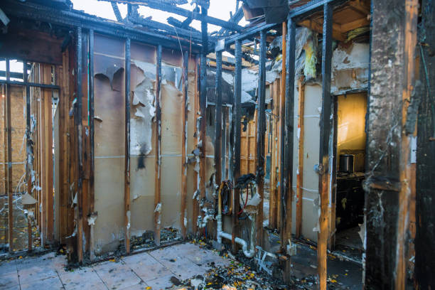 Professional Smoke Damage Restoration technician working in Chester, VA